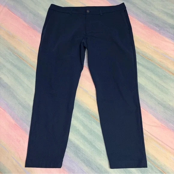Lululemon ABC Slim-Fit Trouser 30 *WarpstremeTrue Navy size 36